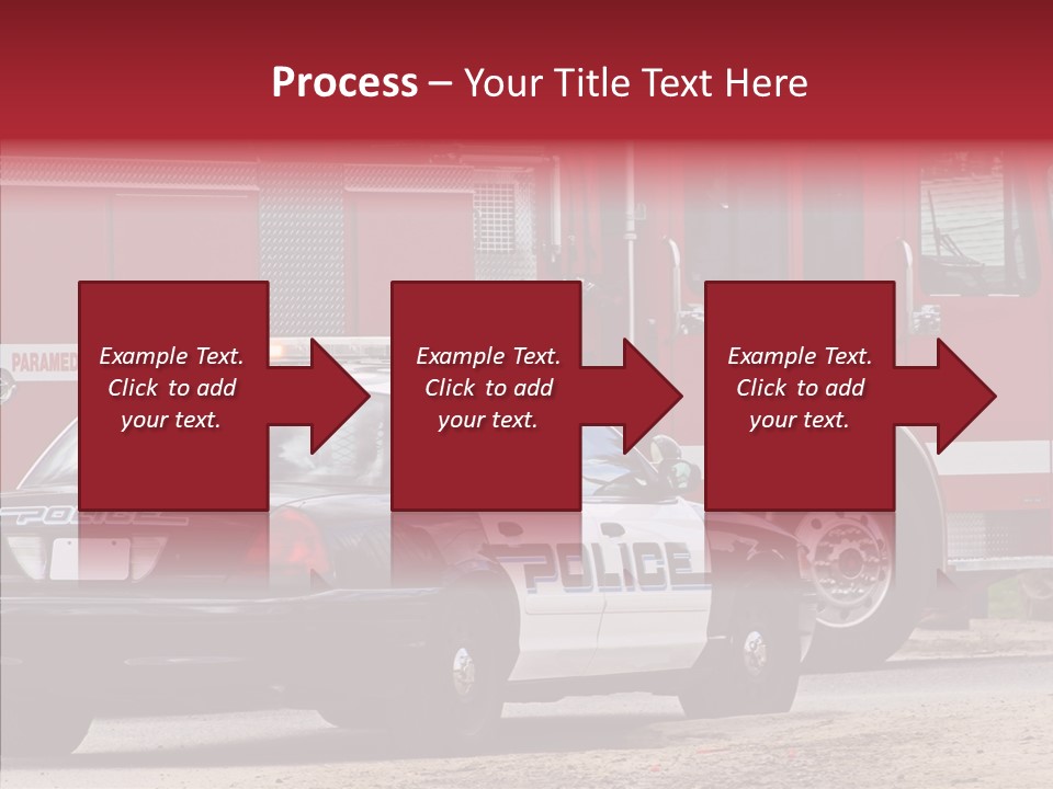 Patrol Firefighter Government PowerPoint Template