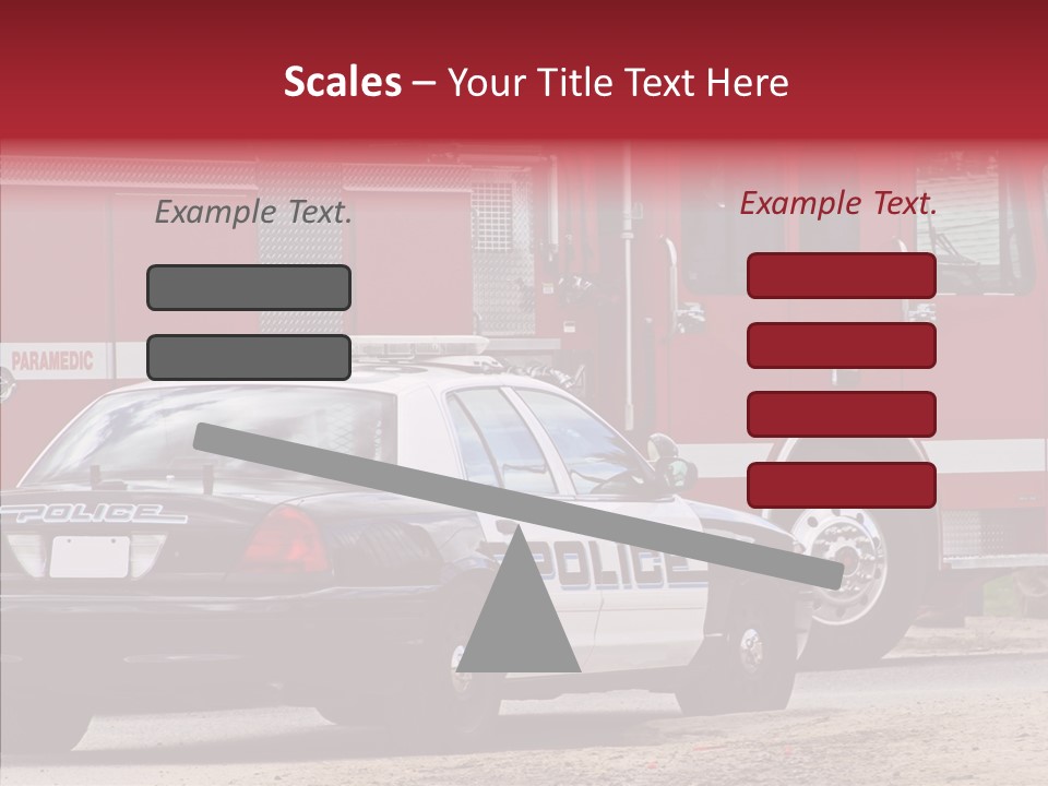 Patrol Firefighter Government PowerPoint Template