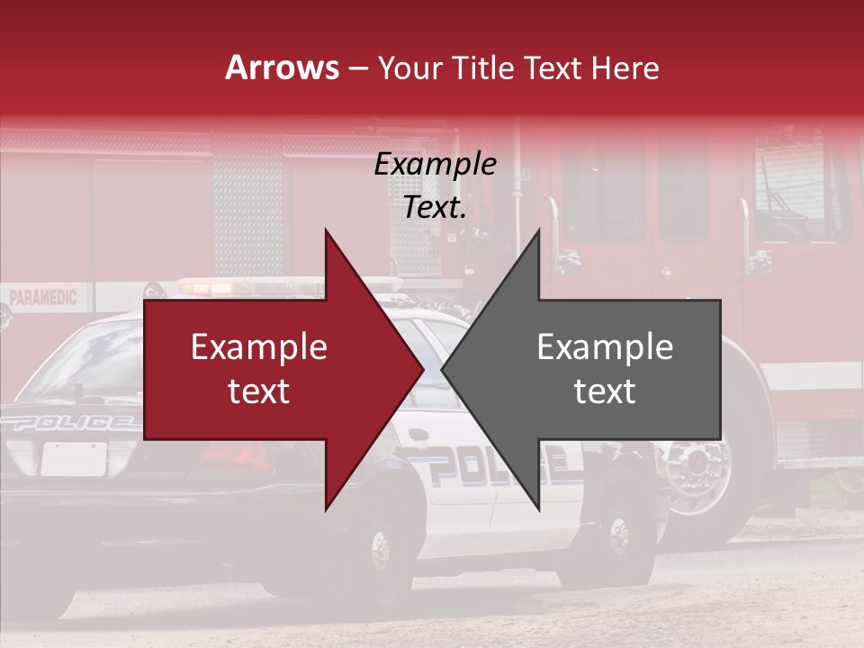 Patrol Firefighter Government PowerPoint Template