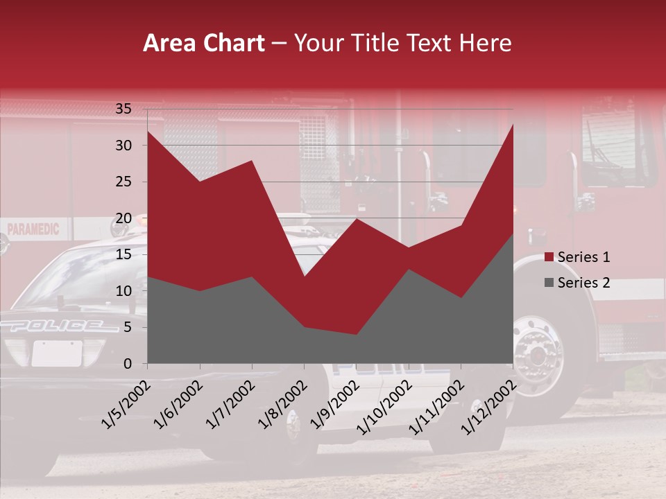 Patrol Firefighter Government PowerPoint Template