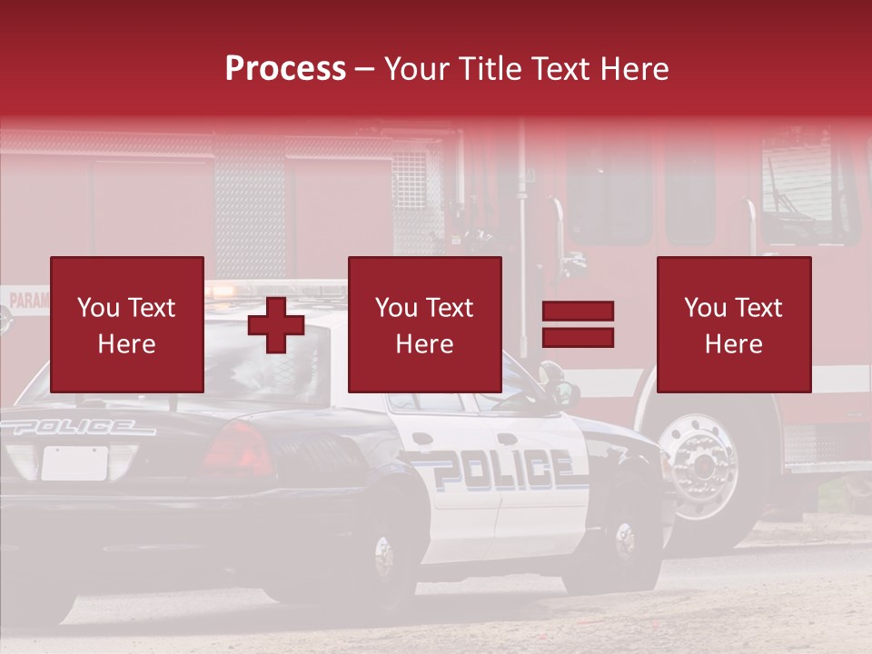 Patrol Firefighter Government PowerPoint Template