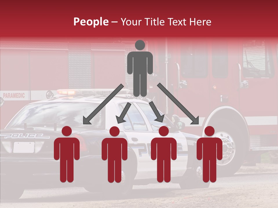 Patrol Firefighter Government PowerPoint Template