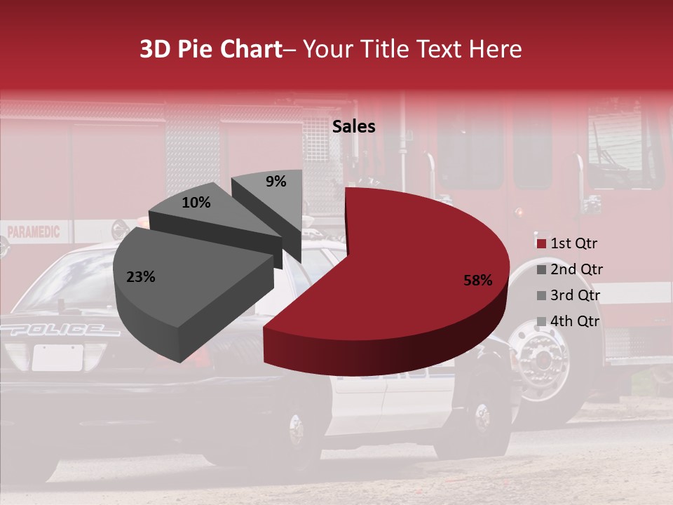Patrol Firefighter Government PowerPoint Template