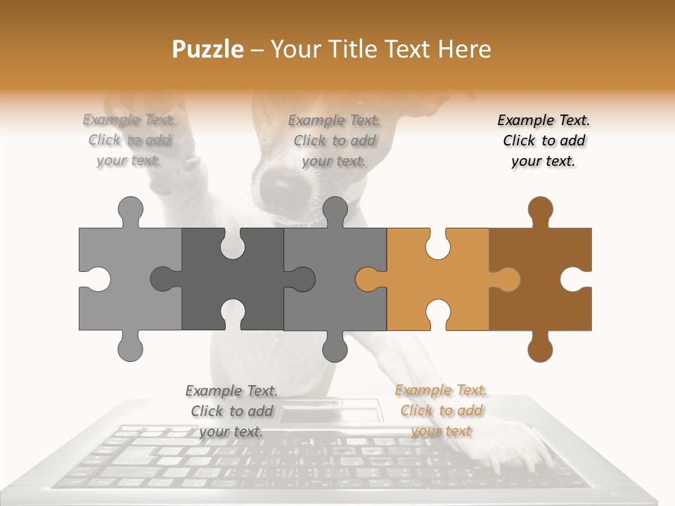 Card Water Journey PowerPoint Template