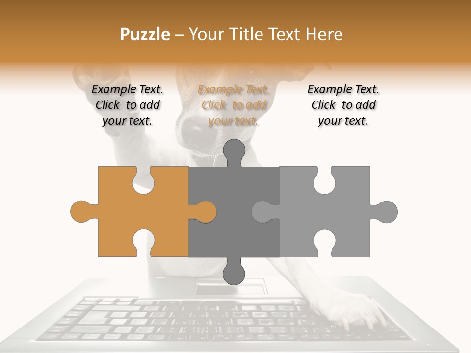 Card Water Journey PowerPoint Template