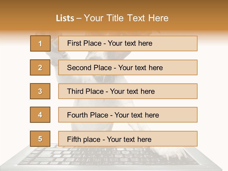 Card Water Journey PowerPoint Template