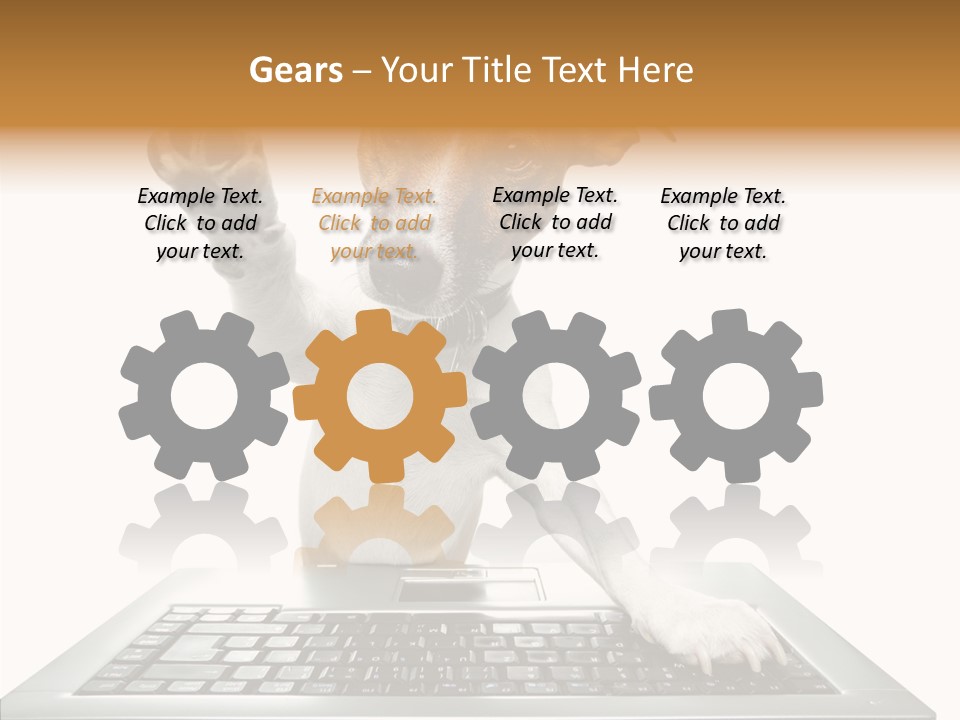 Card Water Journey PowerPoint Template