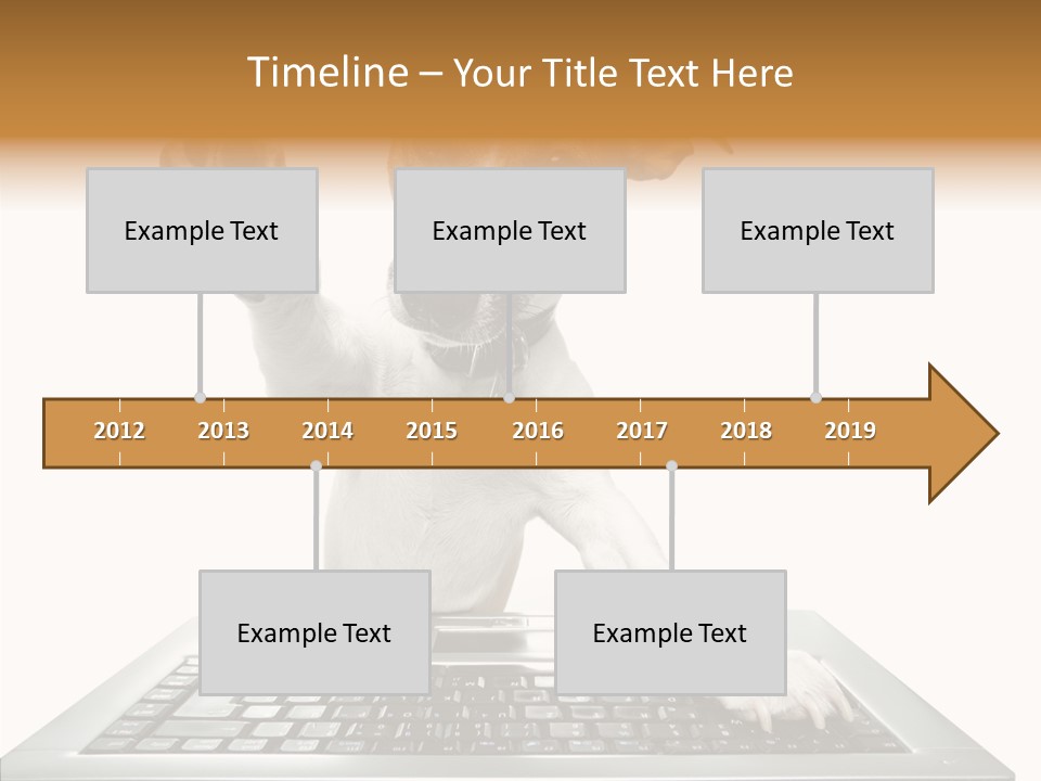 Card Water Journey PowerPoint Template