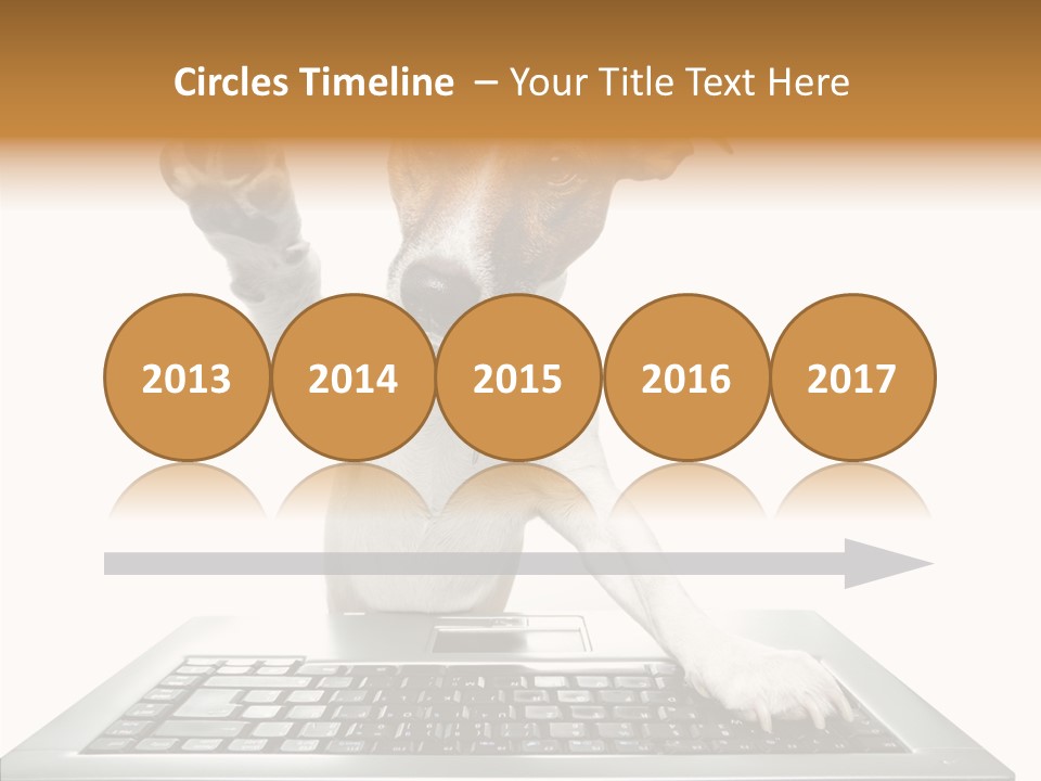 Card Water Journey PowerPoint Template