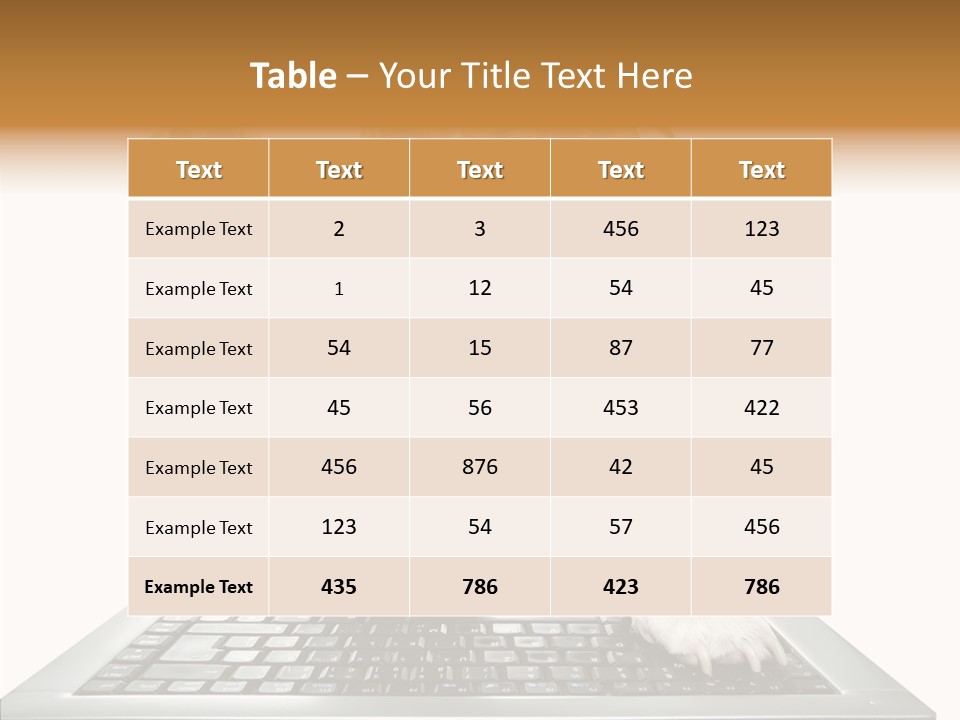 Card Water Journey PowerPoint Template