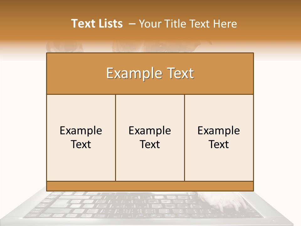 Card Water Journey PowerPoint Template