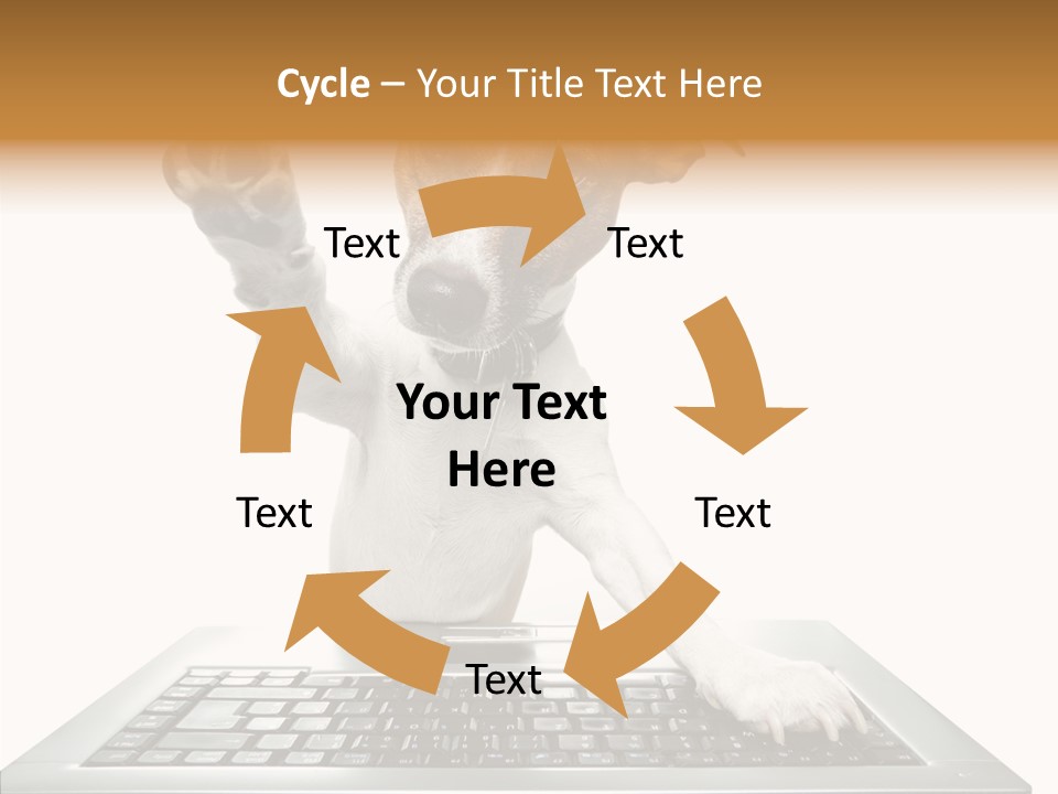 Card Water Journey PowerPoint Template