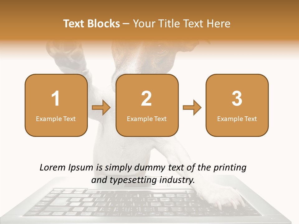 Card Water Journey PowerPoint Template
