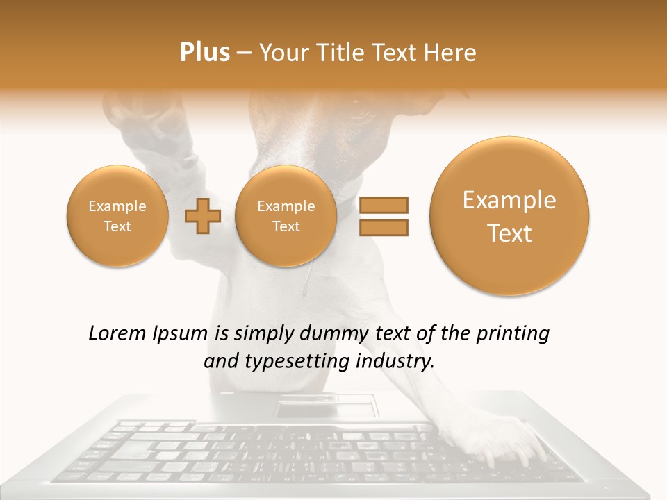 Card Water Journey PowerPoint Template