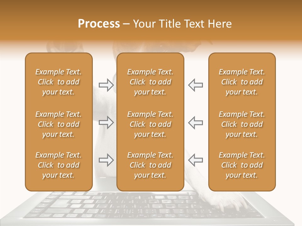 Card Water Journey PowerPoint Template
