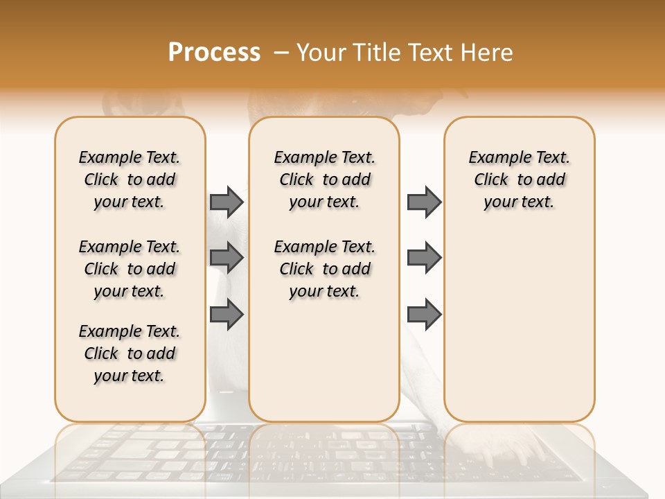 Card Water Journey PowerPoint Template