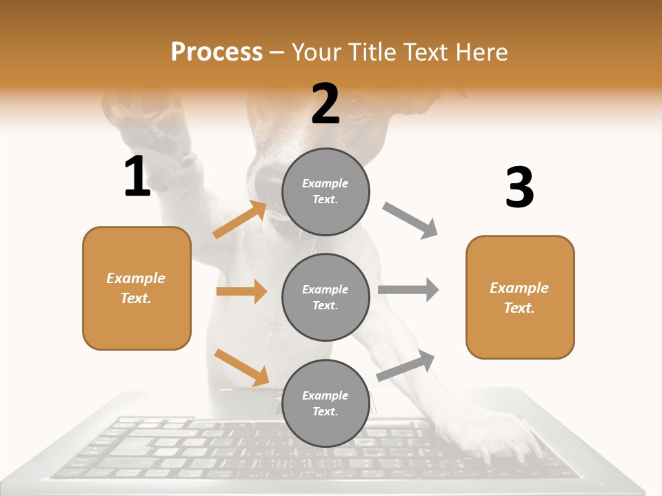 Card Water Journey PowerPoint Template