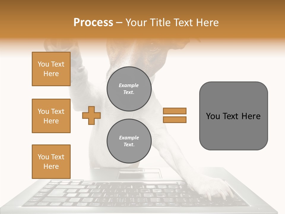 Card Water Journey PowerPoint Template