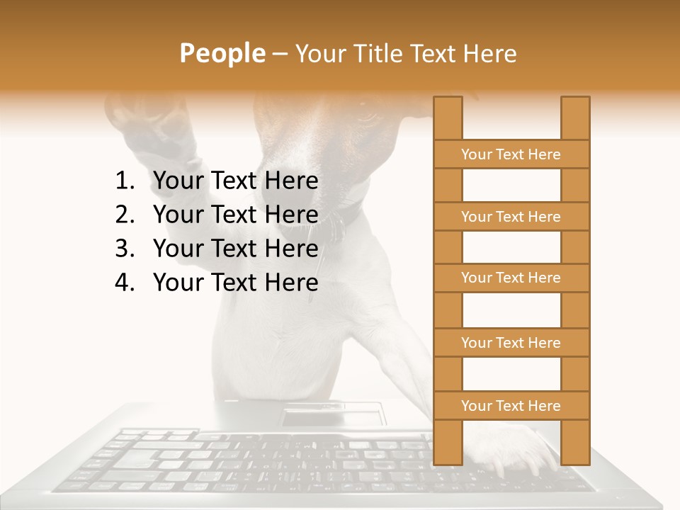 Card Water Journey PowerPoint Template