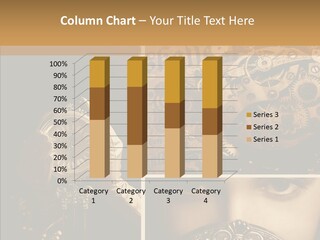 Circle Statue Vintage PowerPoint Template