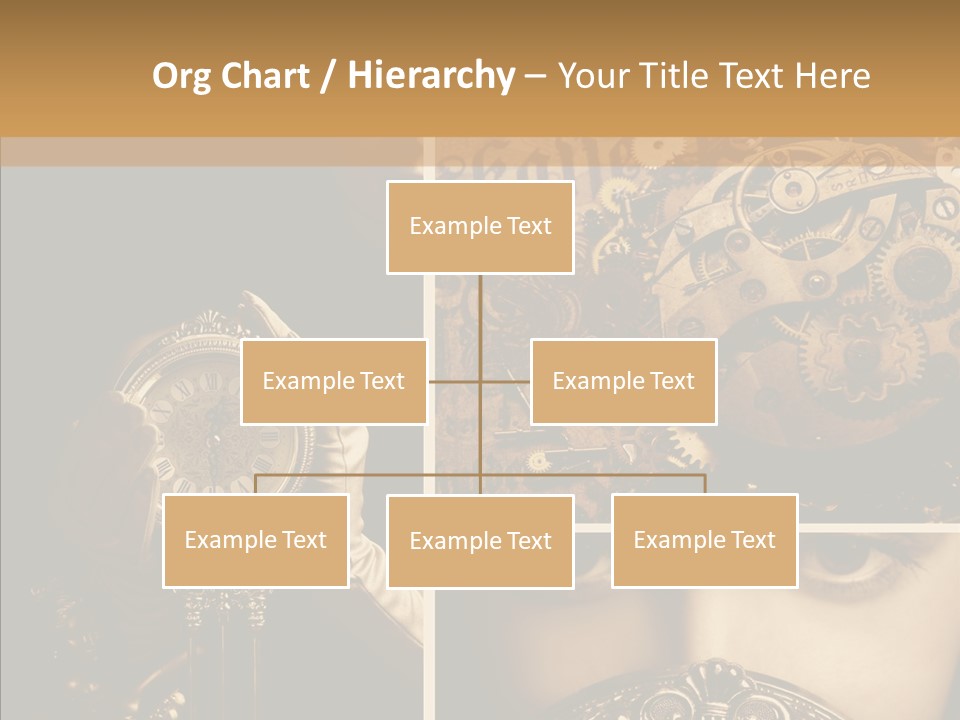 Circle Statue Vintage PowerPoint Template