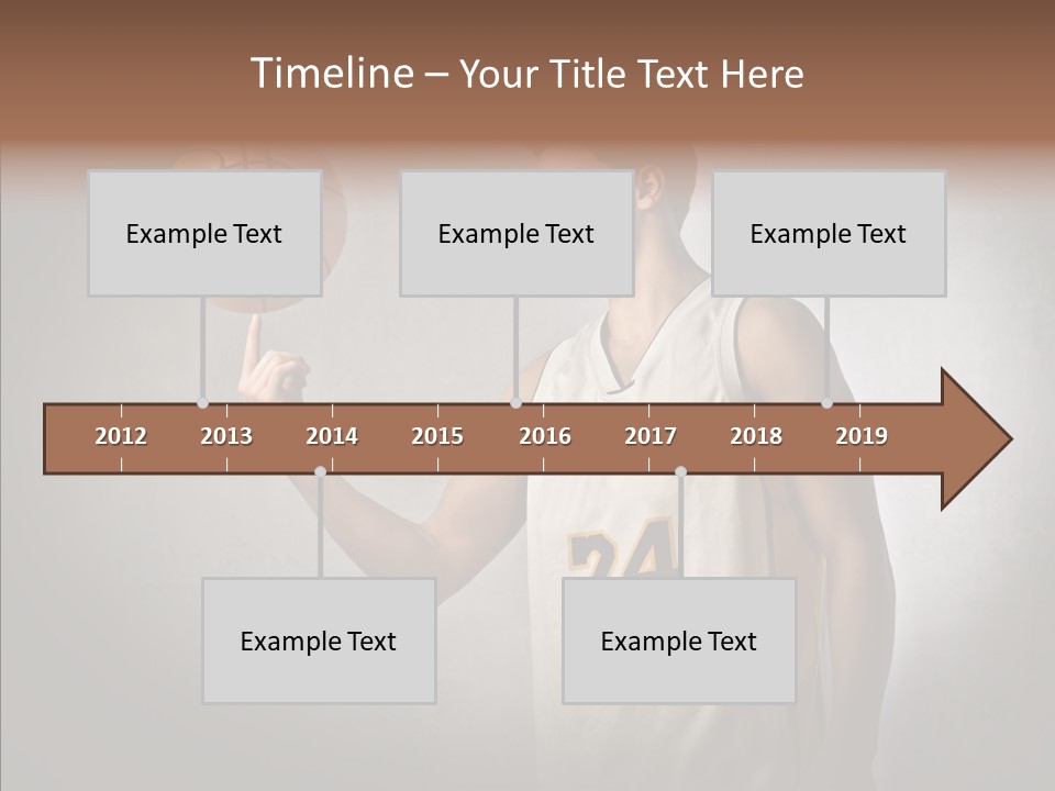 Basket Beauty Portrait PowerPoint Template