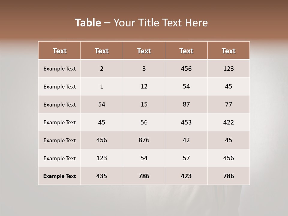 Basket Beauty Portrait PowerPoint Template