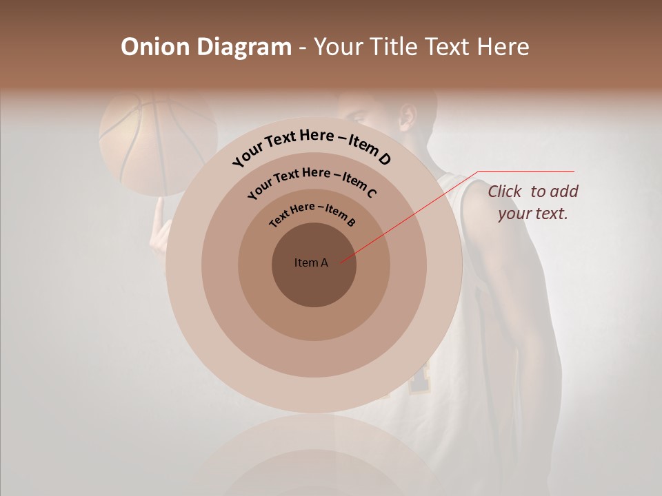 Basket Beauty Portrait PowerPoint Template