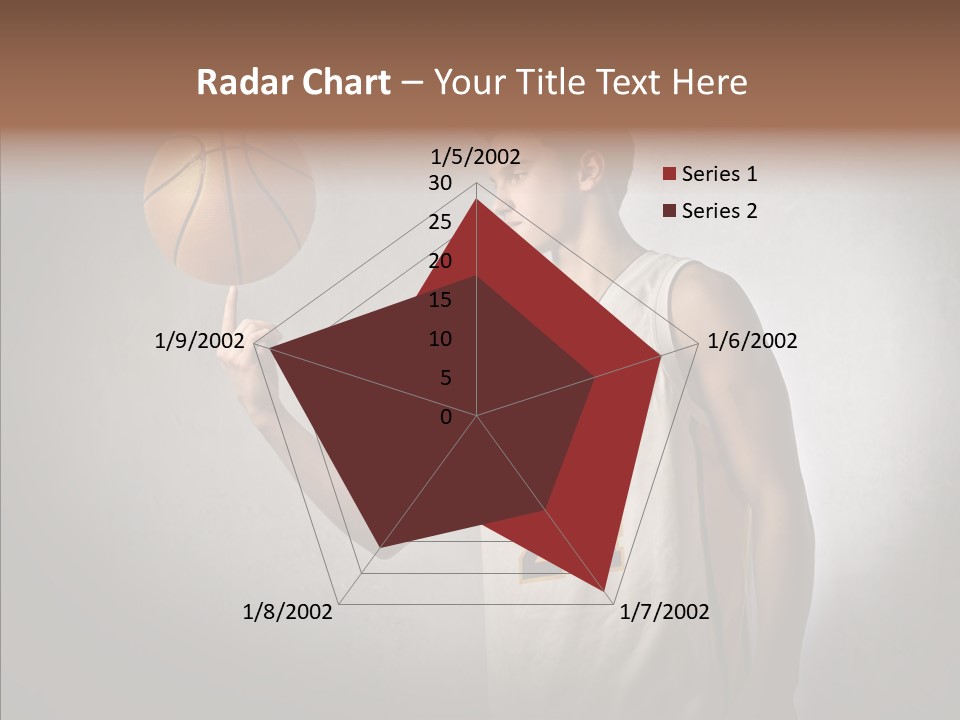 Basket Beauty Portrait PowerPoint Template