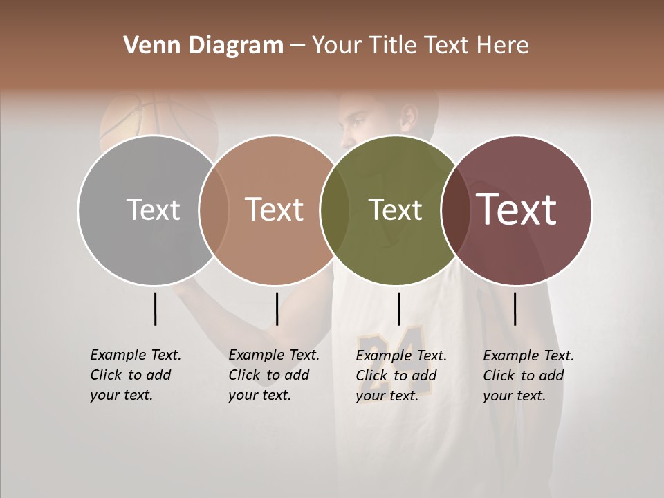 Basket Beauty Portrait PowerPoint Template