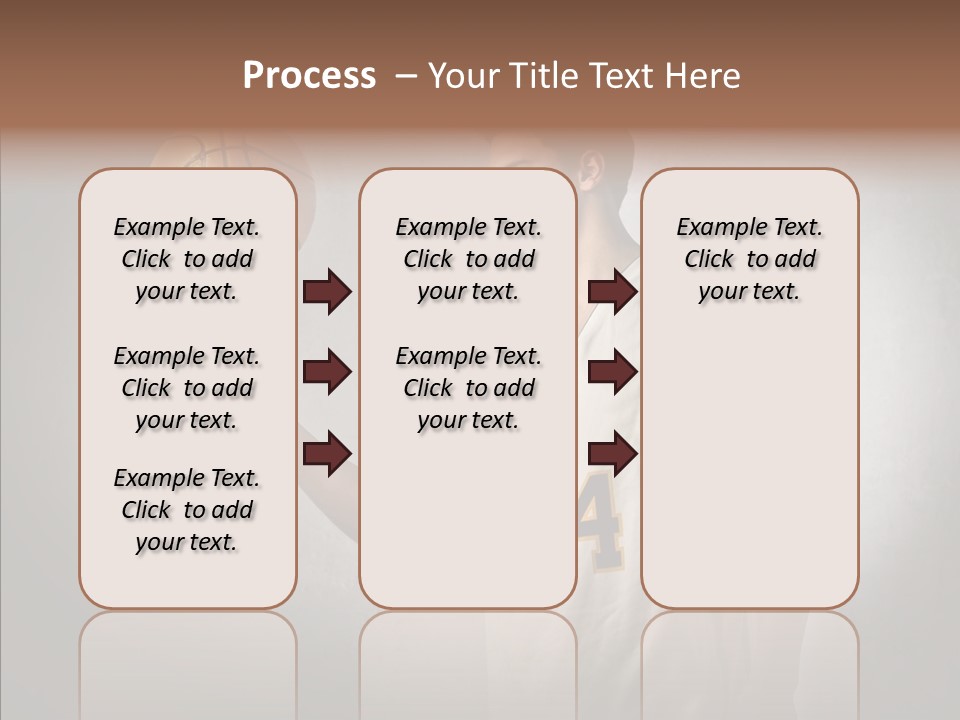 Basket Beauty Portrait PowerPoint Template