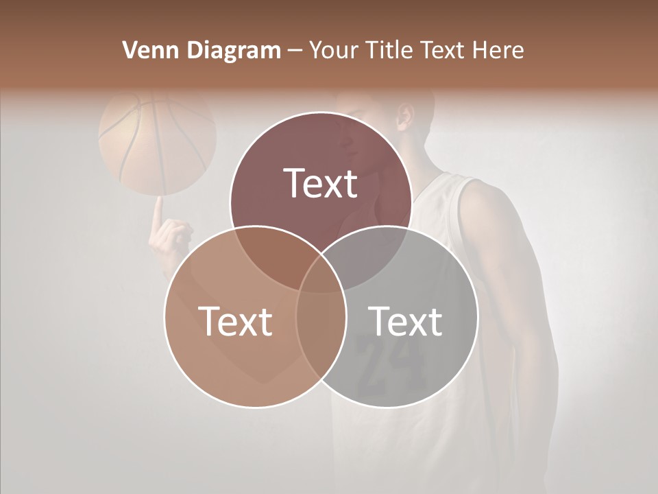 Basket Beauty Portrait PowerPoint Template