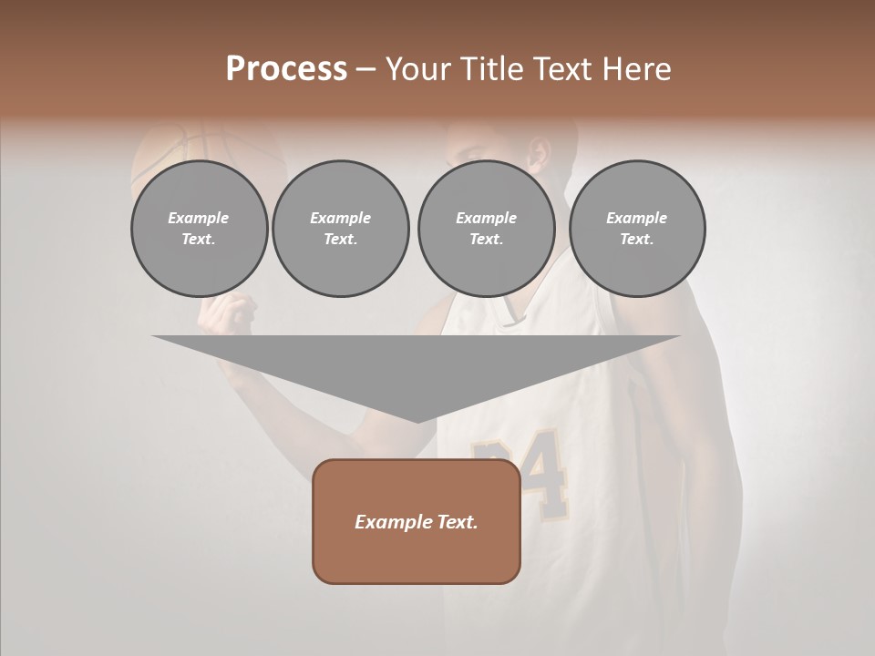 Basket Beauty Portrait PowerPoint Template