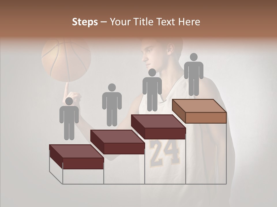 Basket Beauty Portrait PowerPoint Template