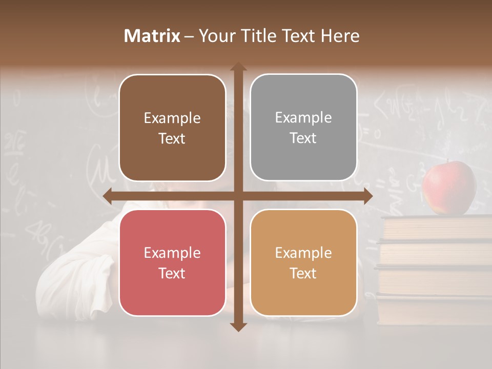 Education Lyceum White PowerPoint Template