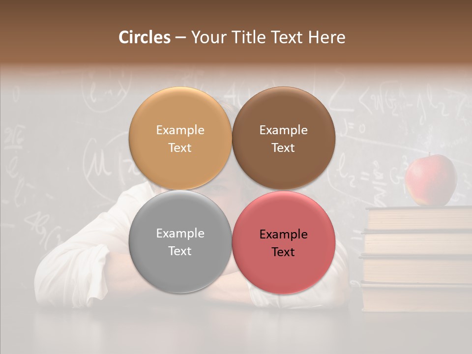 Education Lyceum White PowerPoint Template