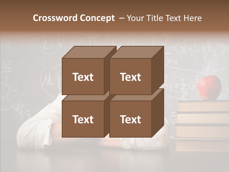 Education Lyceum White PowerPoint Template