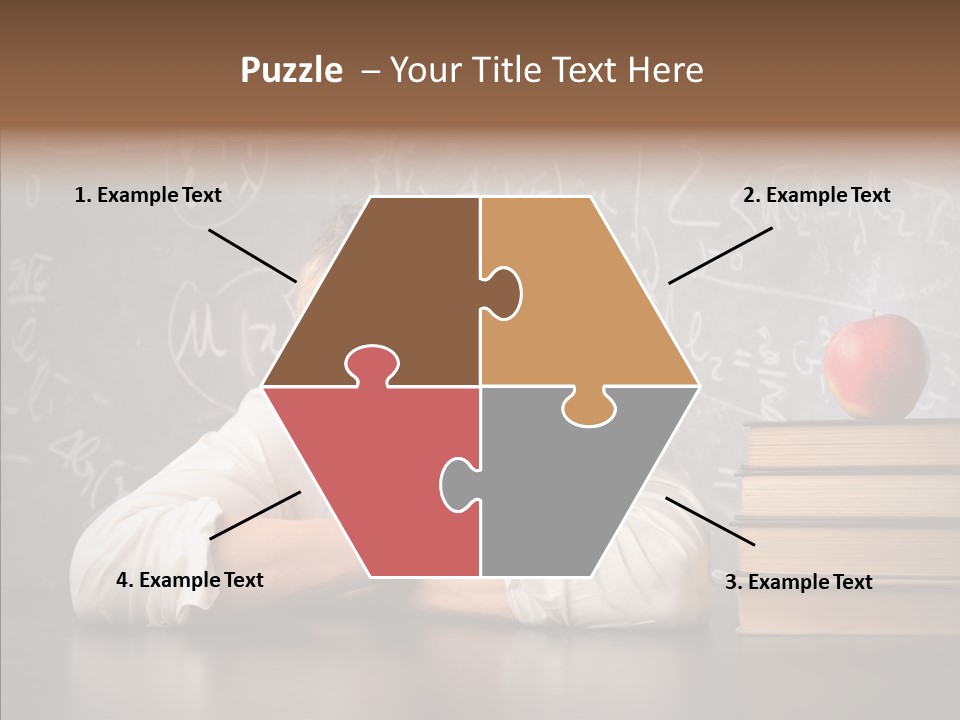 Education Lyceum White PowerPoint Template