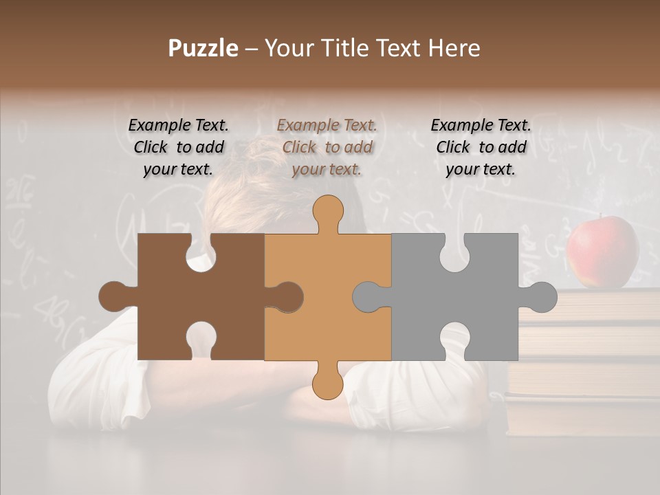 Education Lyceum White PowerPoint Template