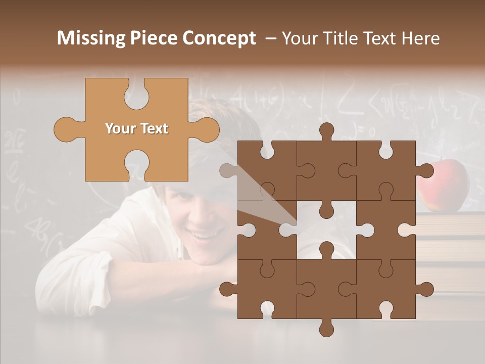 Education Lyceum White PowerPoint Template