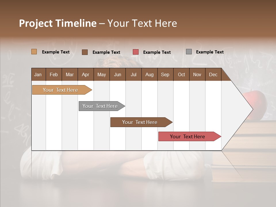 Education Lyceum White PowerPoint Template