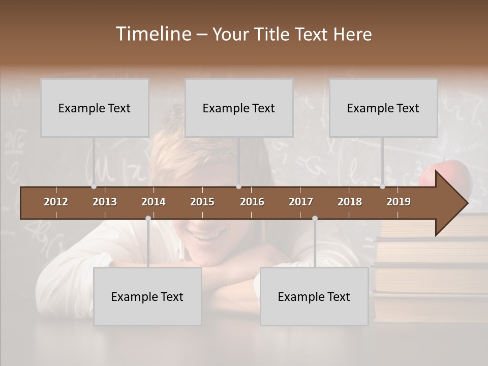 Education Lyceum White PowerPoint Template