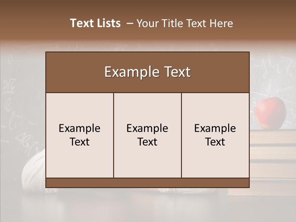 Education Lyceum White PowerPoint Template