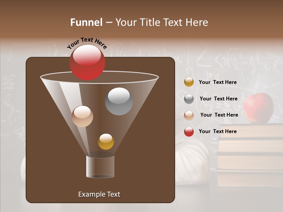 Education Lyceum White PowerPoint Template