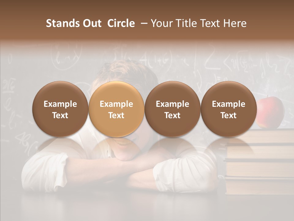 Education Lyceum White PowerPoint Template