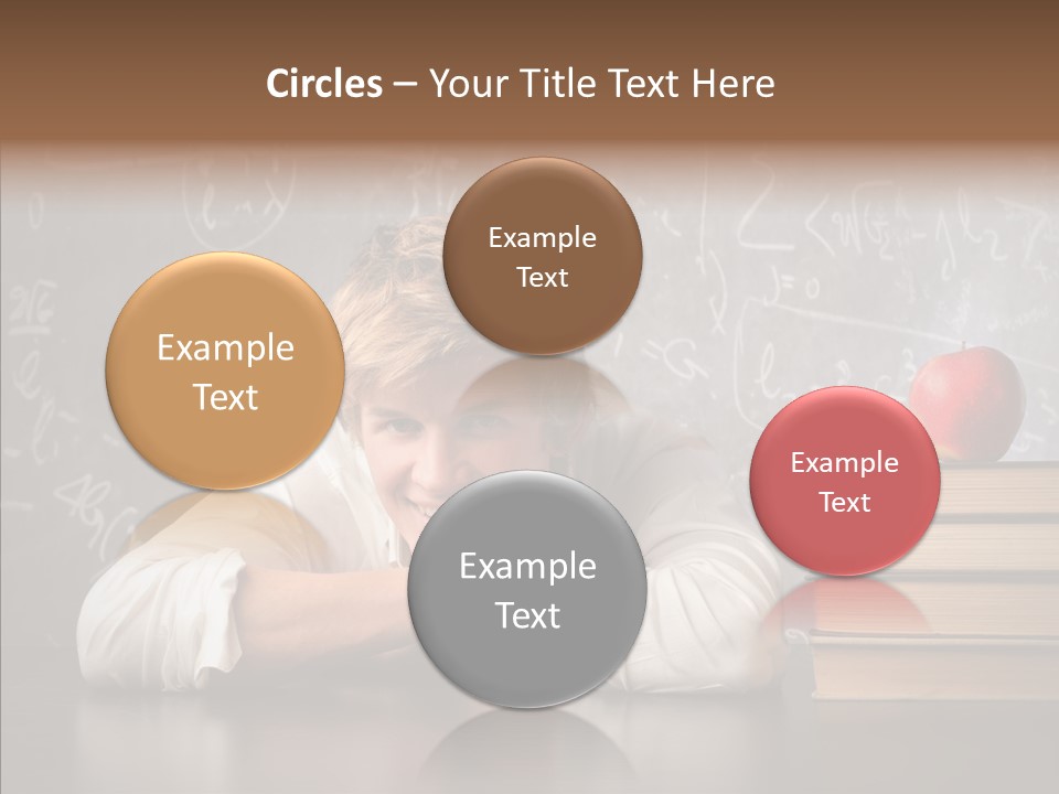 Education Lyceum White PowerPoint Template