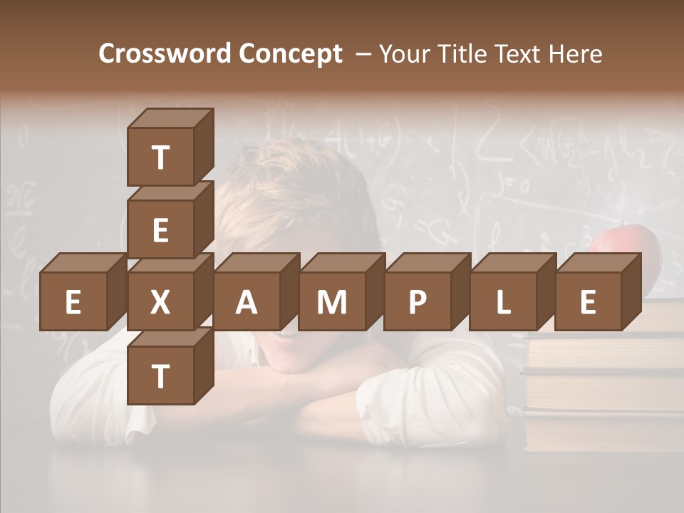 Education Lyceum White PowerPoint Template