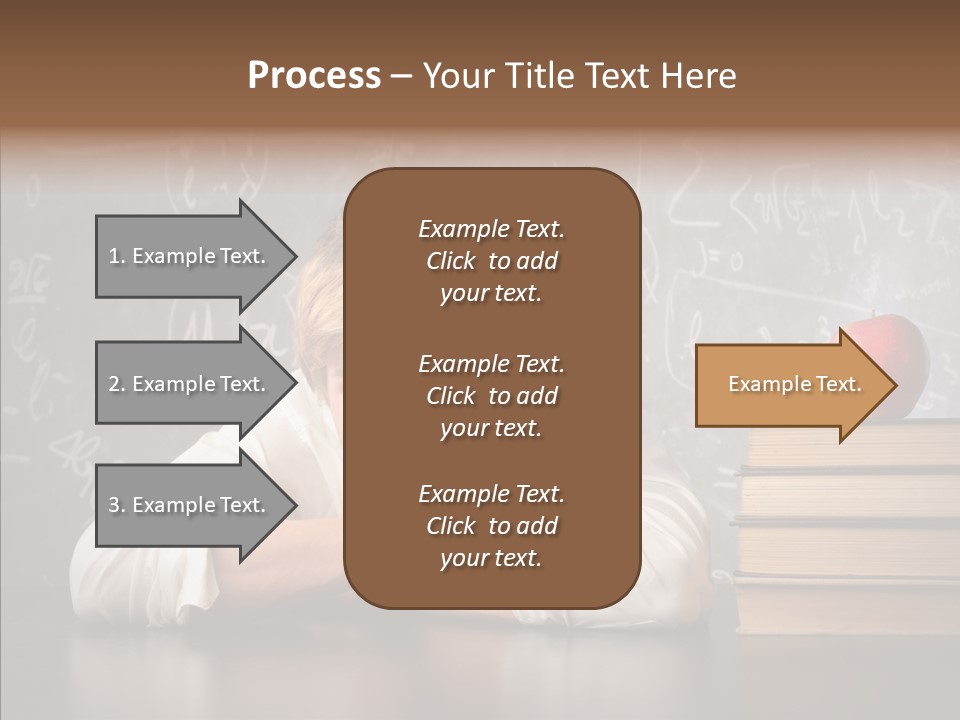 Education Lyceum White PowerPoint Template