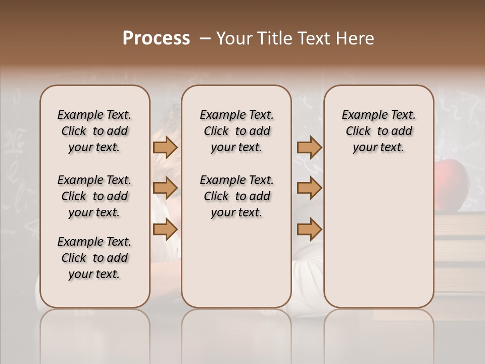 Education Lyceum White PowerPoint Template