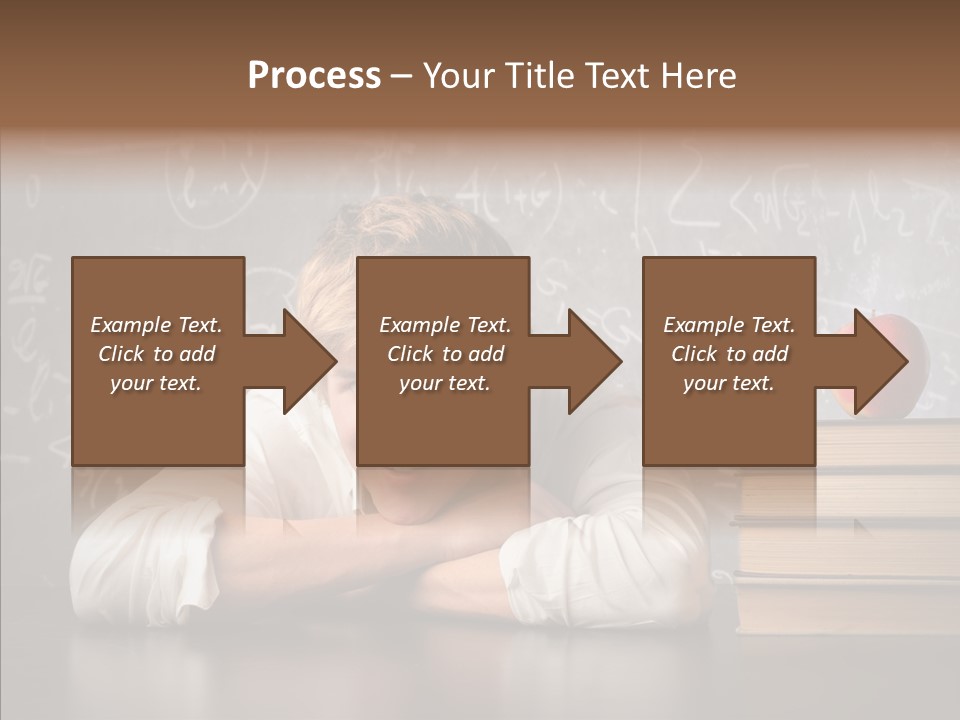 Education Lyceum White PowerPoint Template
